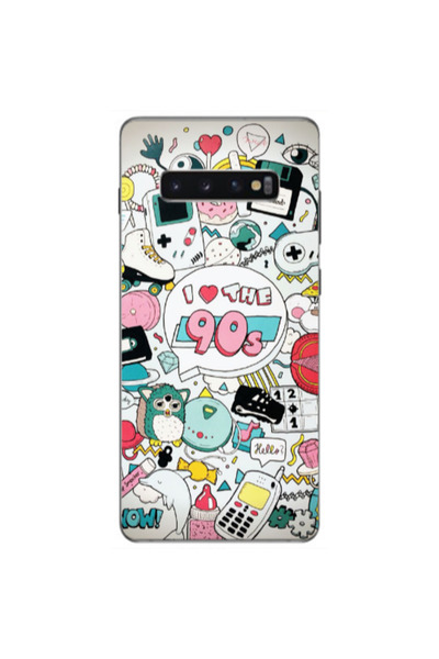 Other Samsung S10 Plus i love 90s Transparent Silicone TPU Θήκη