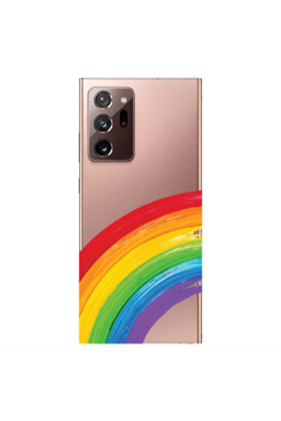 Other Samsung Note 20 Ultra Rainbow 3 Transparent Silicone TPU Θήκη