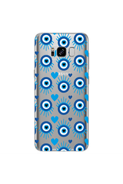 Other Samsung S8 Plus Heart Eye Transparent Silicone TPU Θήκη