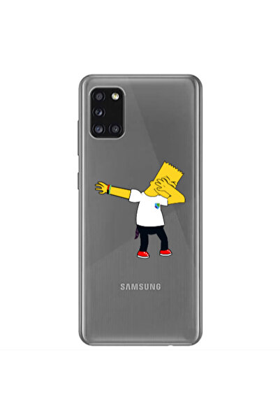 Other Samsung A31 Simpsons2 Transparent Silicone TPU Θήκη