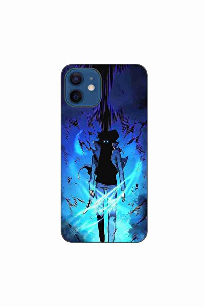 OEM Husa compatibila cu Apple iPhone 12 Silicon Gel Tpu Model Solo Leveling Aura