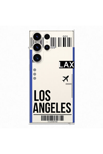 Other Samsung S25 Ultra Los angeles Transparent Silicone TPU Θήκη
