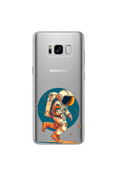 Other Samsung S8 Plus Run Space Transparent Silicone TPU Θήκη