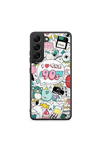 Other Samsung S22 Plus i love 90s Black Glossy Θήκη