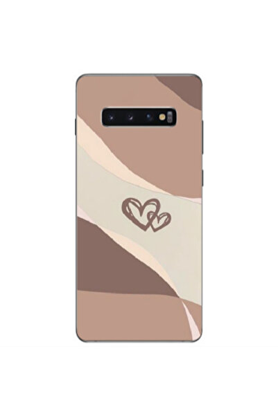 Other Samsung S10 Plus Mini Hearts Transparent Silicone TPU Θήκη
