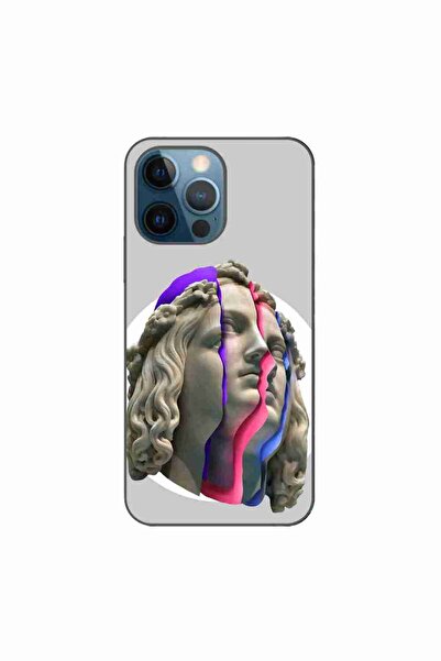 OEM Husa compatibila cu Apple iPhone 12 Pro Silicon Gel Tpu Model Neon Ruins