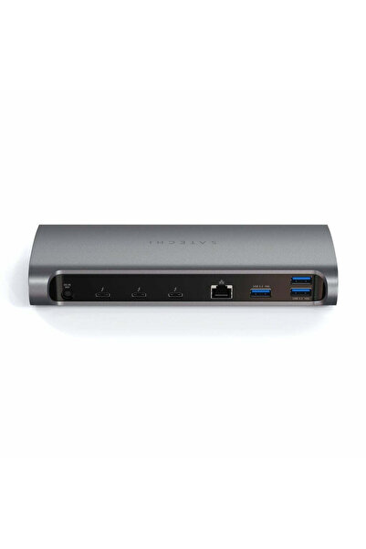 Satechi USB-C Αλουμινένιος Σταθμός Σύνδεσης Thunderbolt 4 12-σε-1 - Γκρι του ...