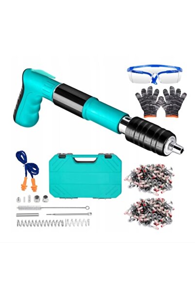 Trendily Pistol de bătut cuie manual, 5 trepte reglabile, zgomot redus, 33.5x...