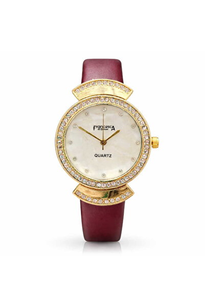Watch Ceas dama casual rosu, Francesca di Geneva, FF196