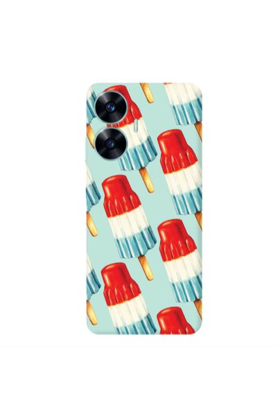 Other Realme C55 Ice cream Transparent Silicone TPU Θήκη