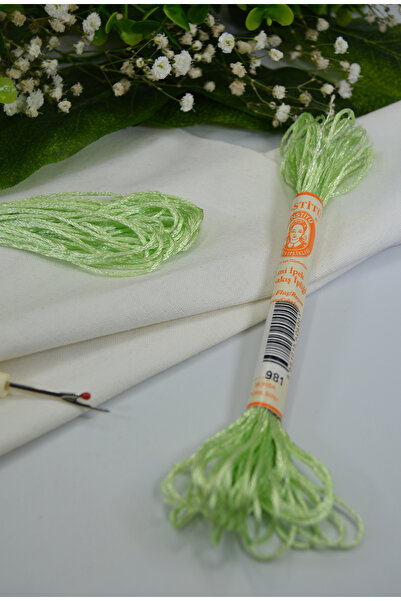 Enstitü İplik Hand Embroidery Silk, Laundry Silk, Rayon, Shiny Silk Texture, ...