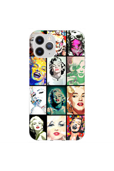 Other Apple iPhone 12 Pro Max Marilyn Monroe Transparent Silicone TPU Θήκη