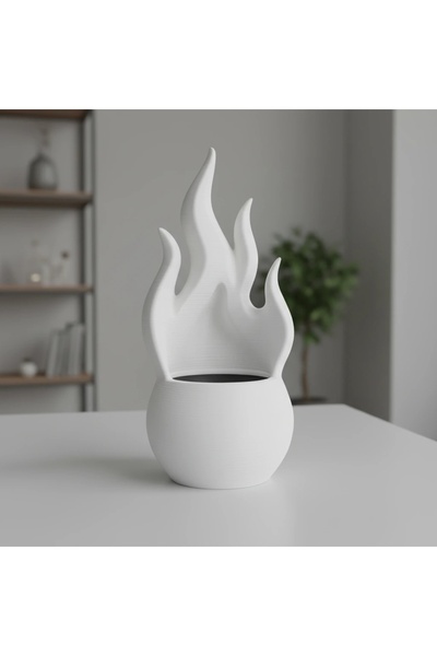 OEM Jardinieră Decorativă Design Flacără Modernă pentru Plante Mici