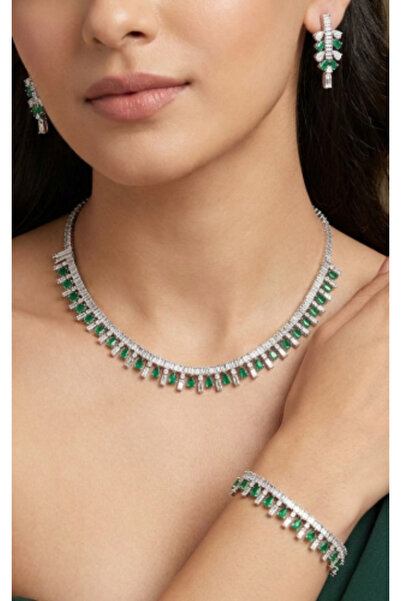 Benola Brand Luxury Zircon Set - Enchanting Royal Look