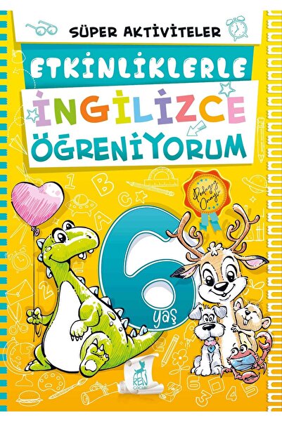 Ren Kitap 6 Yaş Etkinliklerle İngilizce Öğreniyorum