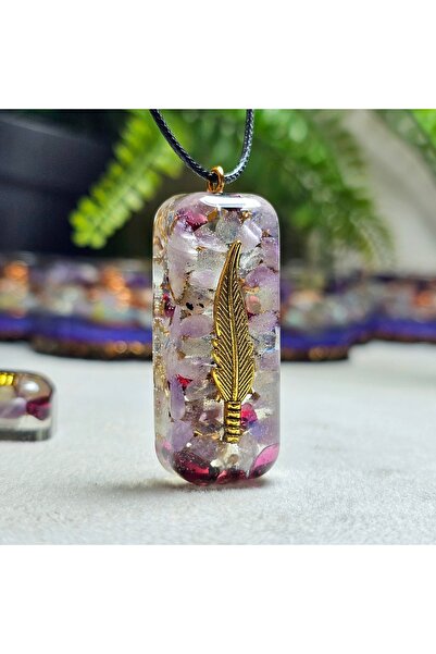Singincraft Labradorite - Amethyst - Red Garnet - Rutile Quartz Emerald Feath...