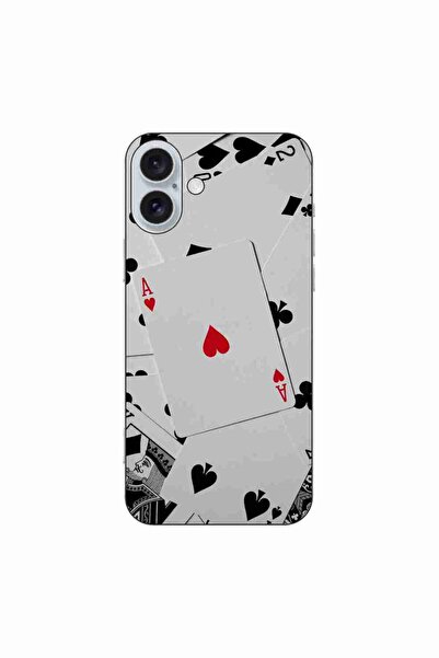 OEM Husa compatibila cu Apple iPhone 16 Plus Silicon Gel Tpu Model Carti Poker
