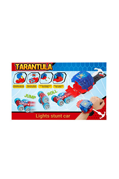 PlayFun Jucărie Ceas Auto Detașabil Tarantula, Lumini LED Interactiv Cadou Copii