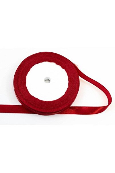 OEM Satin Ribbon 1cm/22m Dark Red (Top Bottom Set of 3 pcs)