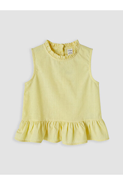 LC Waikiki Timeless Clothing & Timeless Choices Ruffle Roba Collar Sleeveless...
