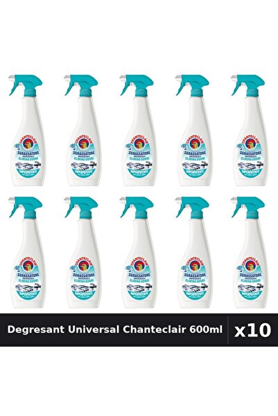 Chanteclair Pachet 10 Degresant Universal 600ml - Anti-Miros, Curatenie Efici...