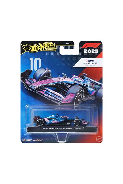 mattel Hot Wheels Premium F1 Vehicul al echipei Alpine Formula 1 (JKD82)