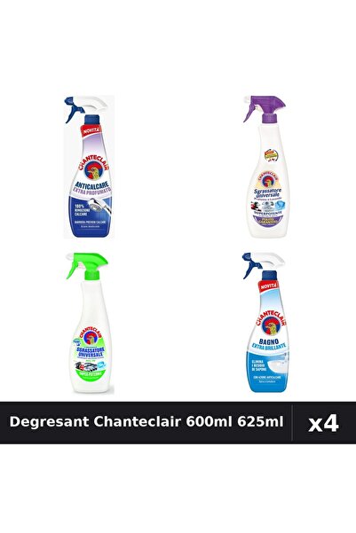 Chanteclair Set 4 Degresant Universal 600ml și 625ml - Lavanda, Lămâie, Antic...