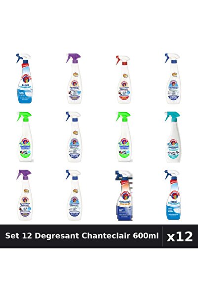 Chanteclair Set 12 Degresant Universal 600ml - Anti-Miros, Bicarbonat, Extra ...
