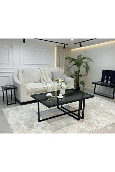 Tables Modern Single Coffee Table - Black Design