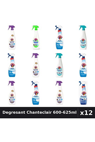 Chanteclair Set 12 Degresant Universal 600-625ml - Lavanda, Lămâie, Anticalca...