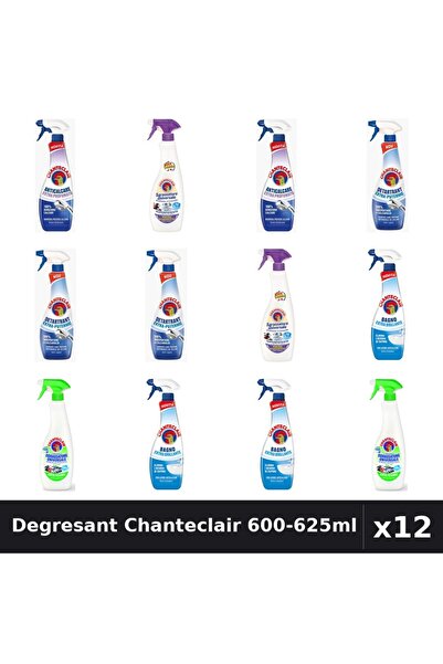 Chanteclair Set 12 Degresant Universal 600-625ml - Lavanda, Lamaie, Anticalcar