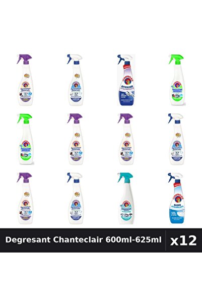 Chanteclair Set 12 Degresant Universal 600ml-625ml - Lavanda, Bicarbonat, Lăm...