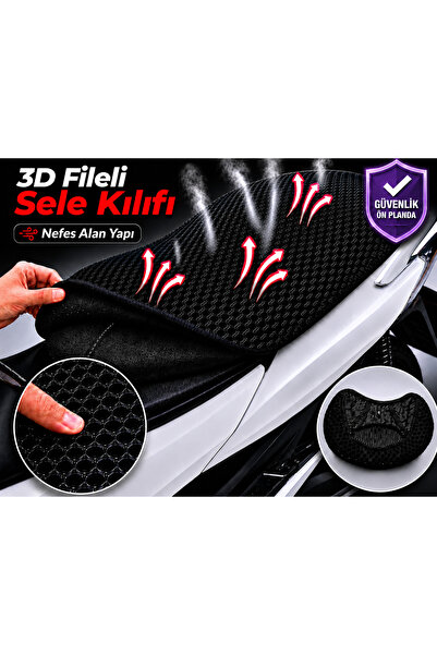 Vi Caro Husa scaunului motocicletei BMW R 65 Husa scaunului din plasa 3D Prot...