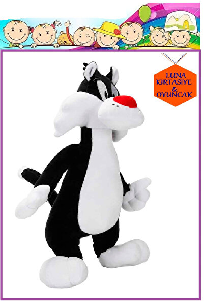 Genel Markalar SUNMAN LOONEY TUNES ABZ06039 PELÜŞ SYLVESTER 43 CM
