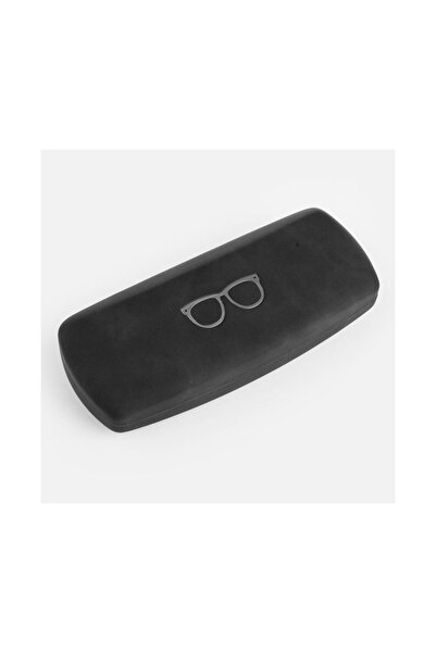 OEM Toc Ochelari Negru Dreptunghiular, Protectie Compacta si Stil Modern