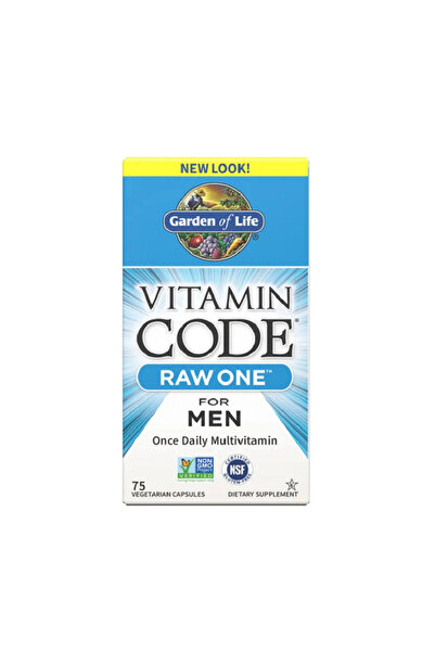GARDEN OF LIFE RAW Multivitamine Zilnice pentru Bărbați, Vitamin Code 75 Caps...
