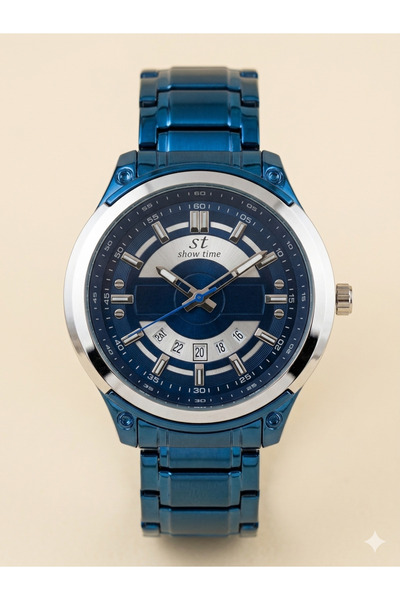 ATKGİYİM Premium Steel Case Cord Men's Wrist Watches Classic Sports