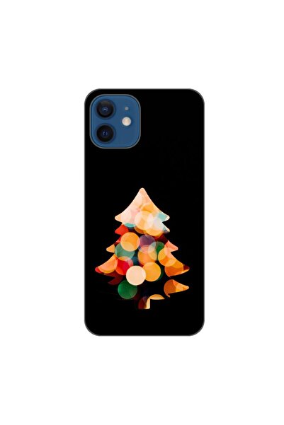 OEM Husa compatibila cu Apple iPhone 12 Silicon Gel Tpu Model Craciun Brad Fu...