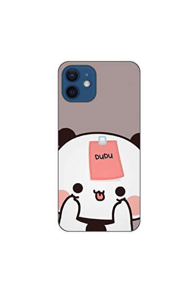 OEM Case compatible with Apple iPhone 12 Silicone Gel Tpu Model Dudu