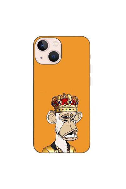 OEM Case compatible with Apple iPhone 13 Mini Silicone Gel Tpu Model NFT Roya...