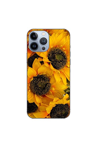 OEM Husa compatibila cu Apple iPhone 13 Pro Max Silicon Gel Tpu Model Floarea...