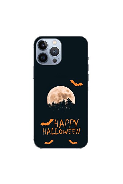 OEM Husa compatibila cu Apple iPhone 13 Pro Max Silicon Gel Tpu Model Happy H...