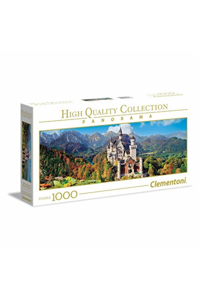 CLEMENTONI Παζλ Panorama High Quality Collection Κάστρο Neuschwanstein 1000 τμχ