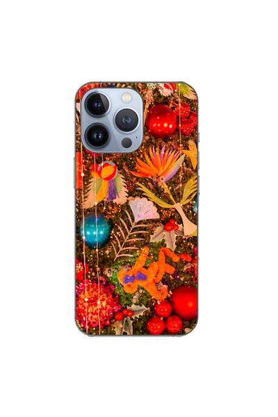 OEM Husa compatibila cu Apple iPhone 13 Pro Silicon Gel Tpu Model Craciun Dec...