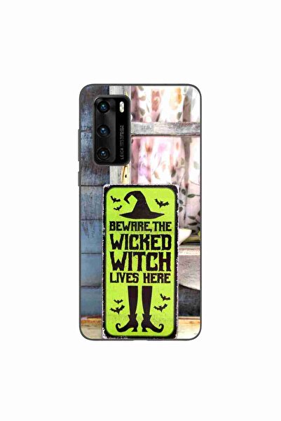 OEM Θήκη συμβατή με Huawei P40 από σιλικόνη gel TPU με σχέδιο Halloween: Η Κα...