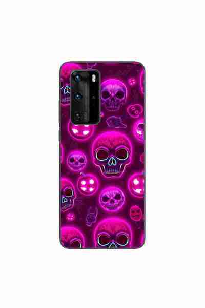 OEM Husa compatibila cu Huawei P40 Pro Silicon Gel Tpu Model Cyberpunk Halloween