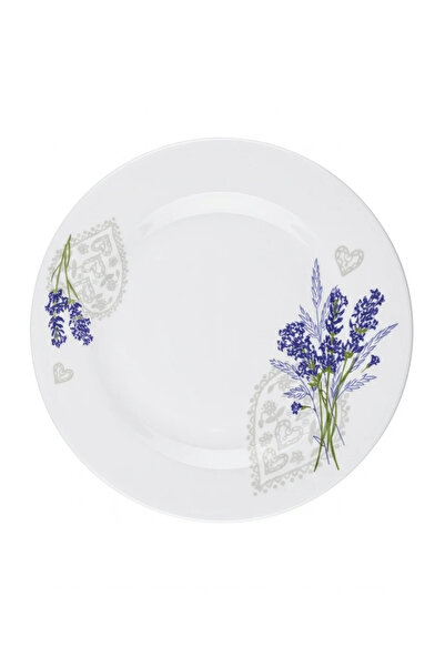 OEM Top Bottom Set of 6 Lavender White Opal Dinner Plates 17.78 cm