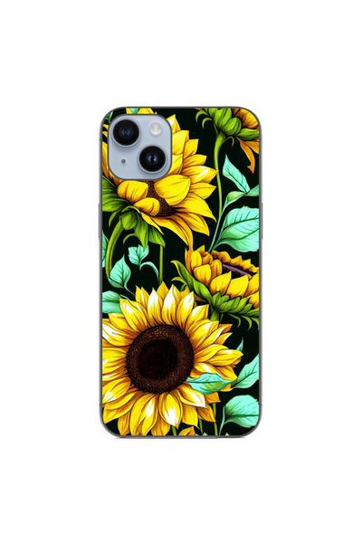 OEM Θήκη συμβατή με Apple iPhone 14 Plus από Σιλικόνη Gel TPU με σχέδιο Ηλιοτ...