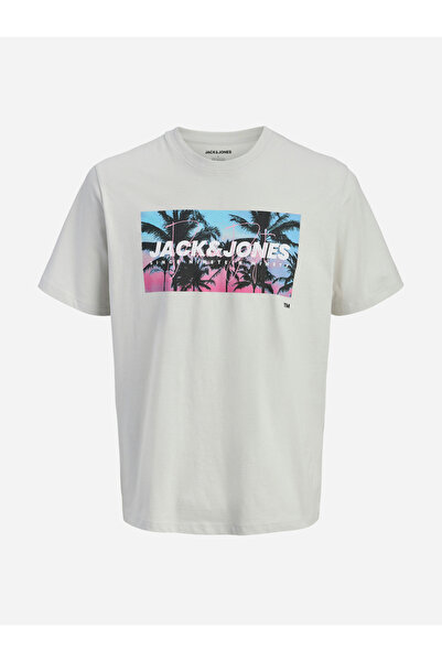 Jack & Jones Men Graphic Print Round Neck T-Shirt