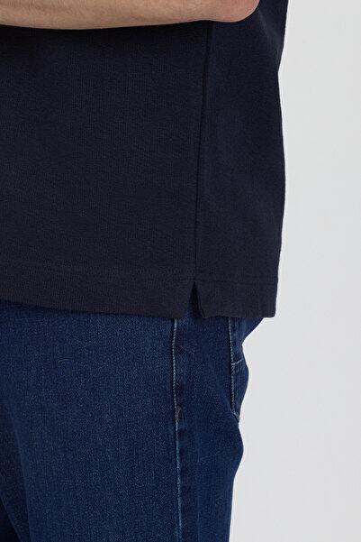 ENQUE Polo Neck Short Sleeve T-Shirt